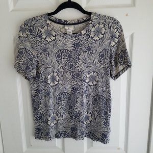 women's floral tee